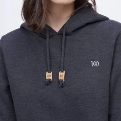 Tentree Women Ten Embroidery Logo Hoodie
