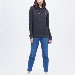 Tentree Women Ten Embroidery Logo Hoodie