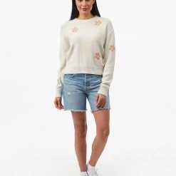 Tentree Embroidered Crew Sweater