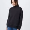 Tentree Women Oversized Mockneck Fleece
