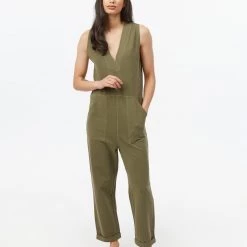 Tentree French Terry V-Neck Jumpsuit