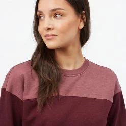 Tentree Women Treefleece Blocked Crew 15 Tentree Women Treefleece Blocked Crew