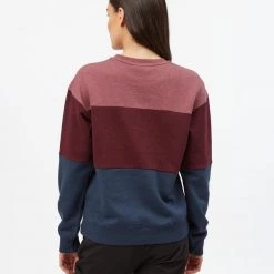 Tentree Women Treefleece Blocked Crew 17 Tentree Women Treefleece Blocked Crew