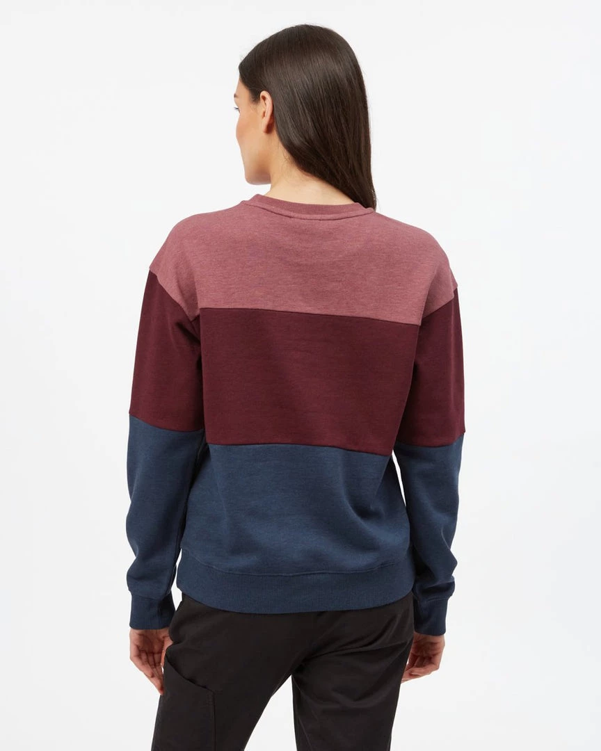Tentree Women Treefleece Blocked Crew 8 Tentree Women Treefleece Blocked Crew