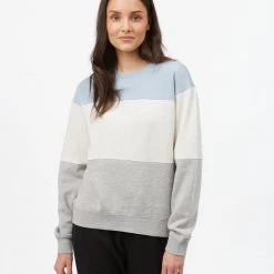 Tentree Women Treefleece Blocked Crew