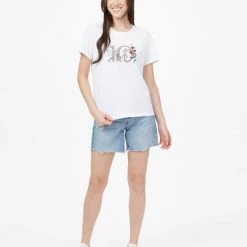 Tentree Floral Logo T-Shirt Women