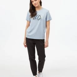 Tentree Floral Logo T-Shirt Women