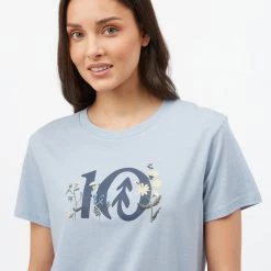 Tentree Floral Logo T-Shirt Women