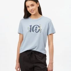 Tentree Floral Logo T-Shirt Women