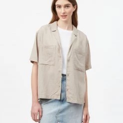 Tentree Women Hemp Resort Shirt