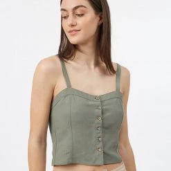 Tentree Women Linen Lonsdale Tank