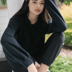 Tentree French Terry Crop Hoodie