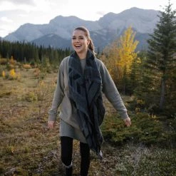 Tentree Cotton Geo Blanket Scarf Scarves